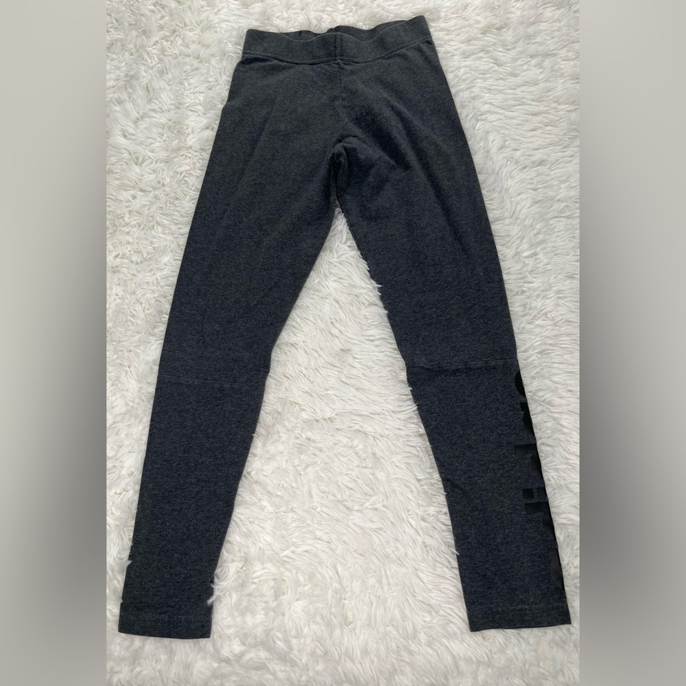 Adidas | Women's Essential Linear Gray Leggings